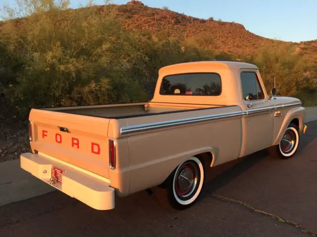 1966 ford f100 custom cab one owner 63,000 mile rust free arizona truck