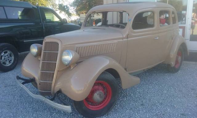 1935 ford hot rat rod custom suicide door flathead 49 50 vintage extra parts