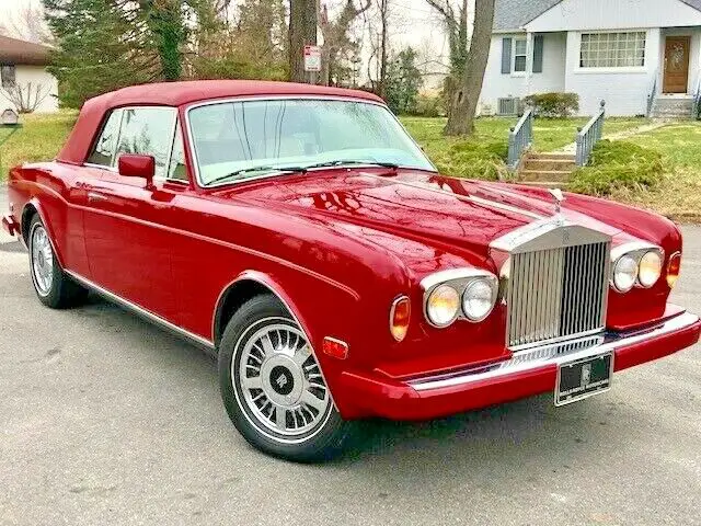 1986 rolls royce corniche ii convertible, supper clean! unique