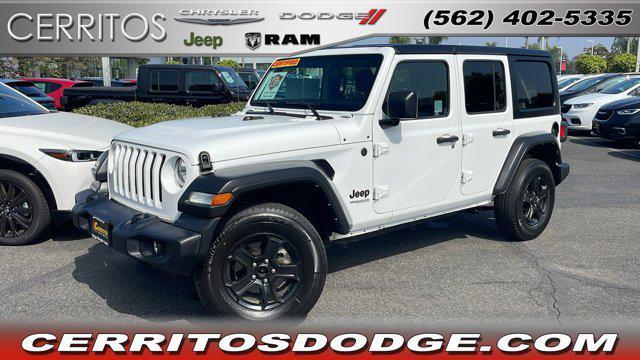 2022 jeep wrangler unlimited sport