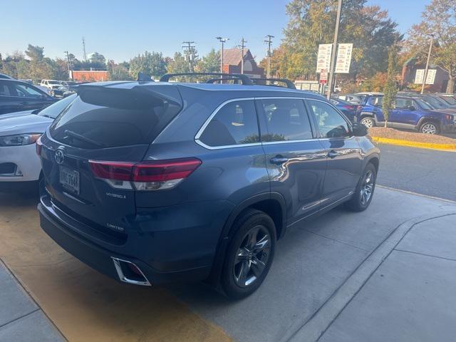 2019 toyota highlander hybrid platinum