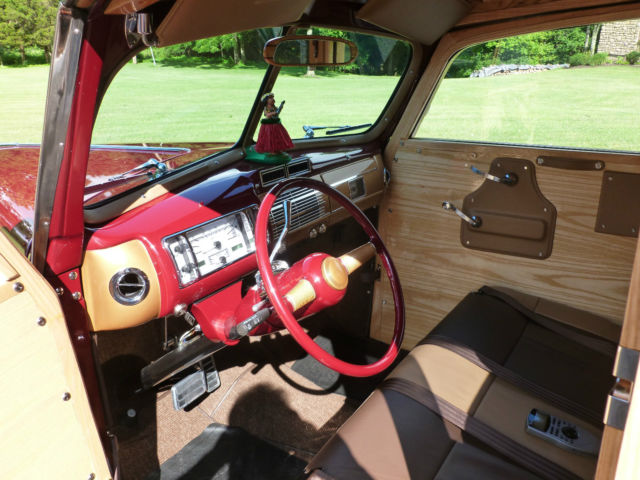 1940 ford deluxe woodie custom 4.6 dohc station wagon