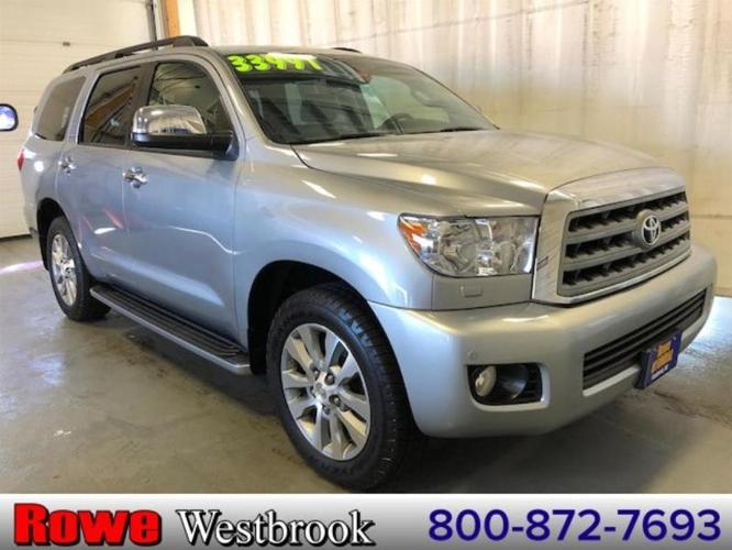 2013 toyota sequoia limited 4x4 limited 4dr suv for sale in westbrook, maine