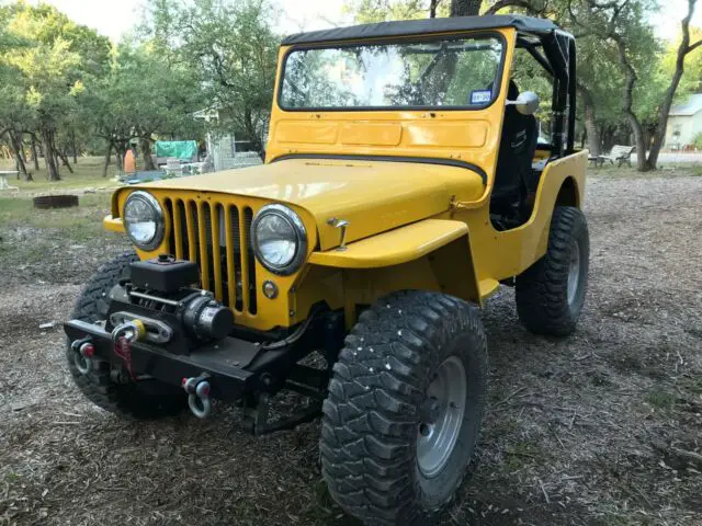 1947 willy's jeep cj2a v-8 350. 4x4 4wd