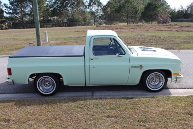 1986 chevy custom deluxe half-ton short bed,4 speed,350 pick-up truck