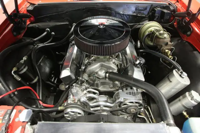 built 350, tremec 5 speed, pb w/frnt discs, cold a/c, perfect combo of old & new