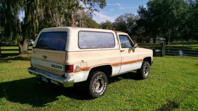 1986 chevrolet k5 blazer silverado sport utility 2-door 5.7l