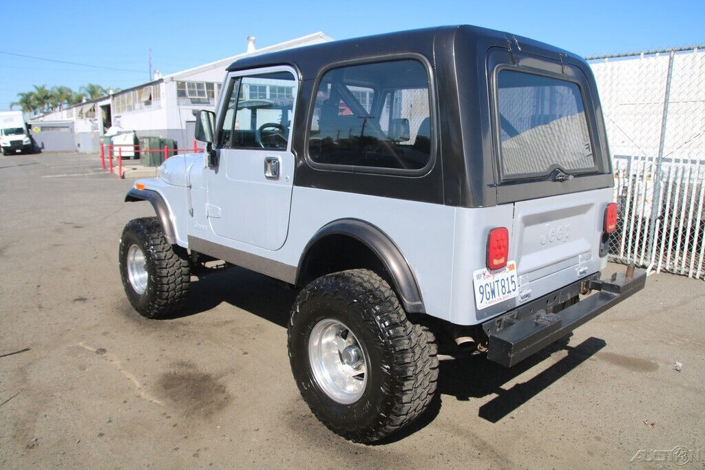 (omr) 1986 jeep cj7 4.2l 6 cylinder automatic no reserve