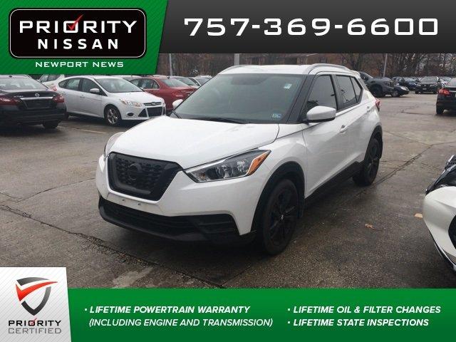 used 2018 nissan kicks sv newport news, va 23608 for sale in newport news, virginia
