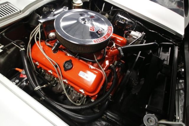 1966 chevrolet corvette l36 convertible 31820 miles silver pearl convertible 427