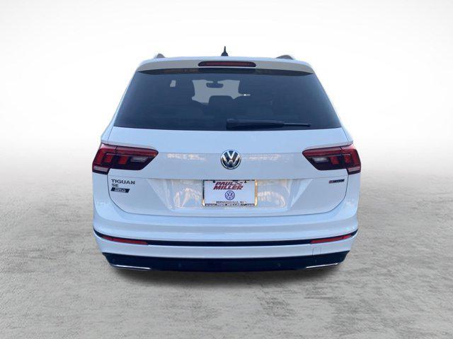 2021 volkswagen tiguan 2.0t se r-line black 4motion