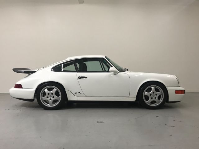 1993 porsche rs america white sun roof delete