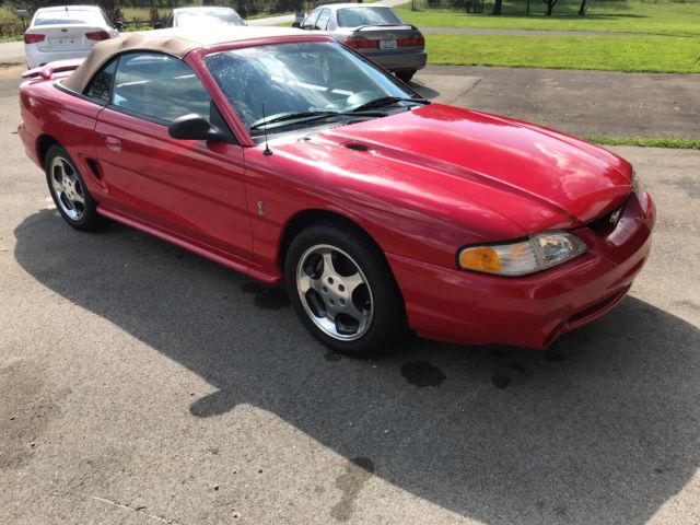 1994 ford mustang cobra indianapolis 500 pace car, 4300 miles, no reserve