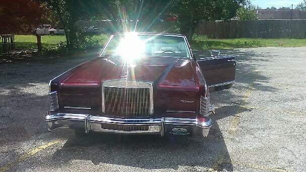 1979 lincoln 4- door convertible continental