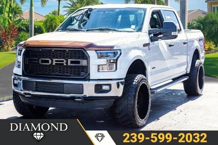 2015 ford f150 supercrew cab xl 4x4 supercrew cab styleside 5.5 ft. box 145 in. wb in fort myers, florida