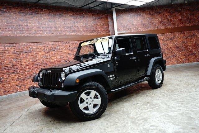used 2016 jeep wrangler 4wd unlimited sport s reading, pa 19611 for sale in reading, pennsylvania