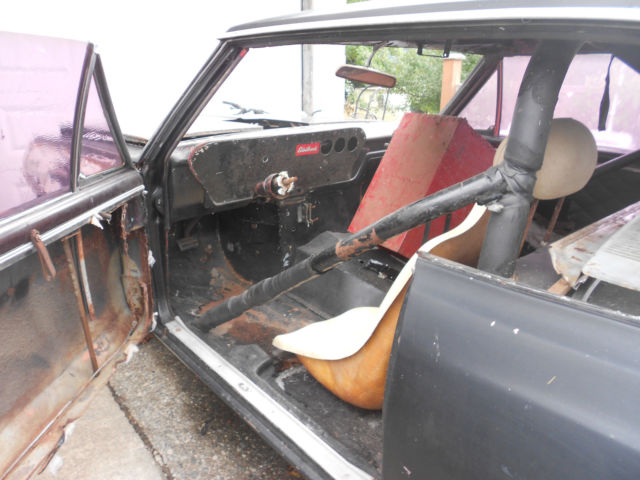 1964 pontiac old school all steel drag car body