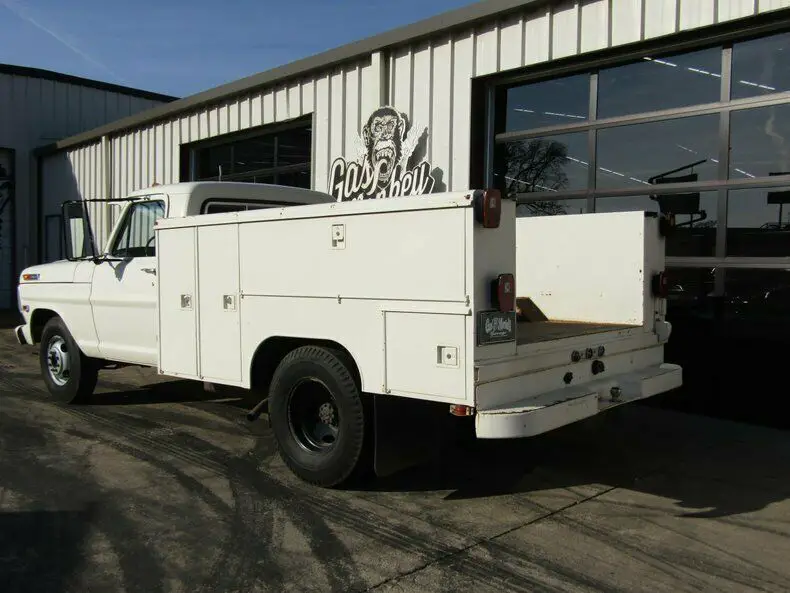 1969 ford f 350 koenig utility truck survivor offered by gas monkey garage