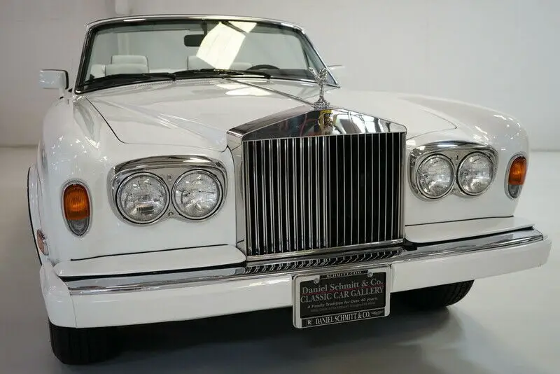 1993 rolls-royce cormiche iv convertible