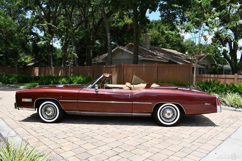 1976 cadillac eldorado 40ks rare fuel injected parade boot