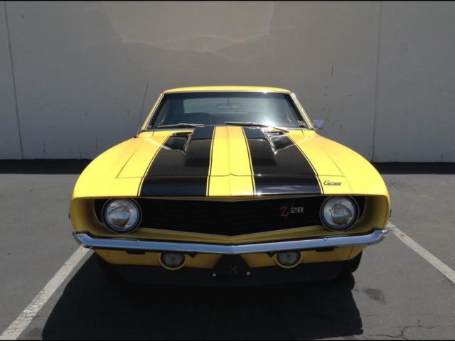 1969 chevrolet camaro z 28 4 speed manual real deal