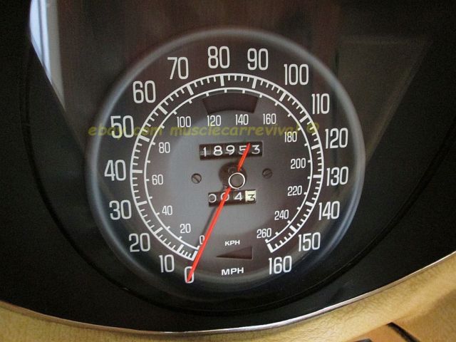 1976 corvette stingray - 18,953 original miles - rare orange flame