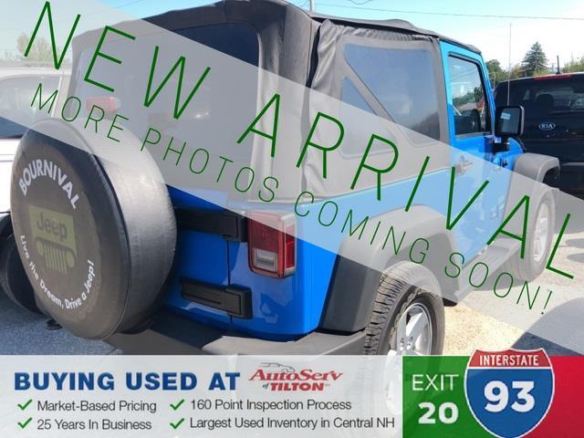 2011 jeep wrangler sport 4x4 sport 2dr suv for sale in northfield, new hampshire