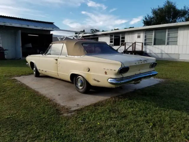 1965 dart gt convertible - 225 6 cylinder - 3 speed - rare - antique - restore