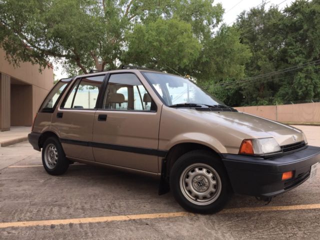 pristine 1986 honda civic wagovan