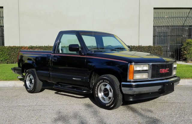 california original, 1991 gmc sierra slx short bed 4 spd, 95k orig miles, nice!!