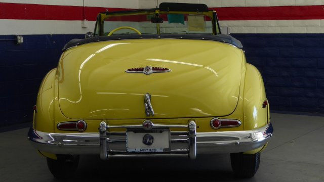 1948 buick super 51,113 miles yellow manual