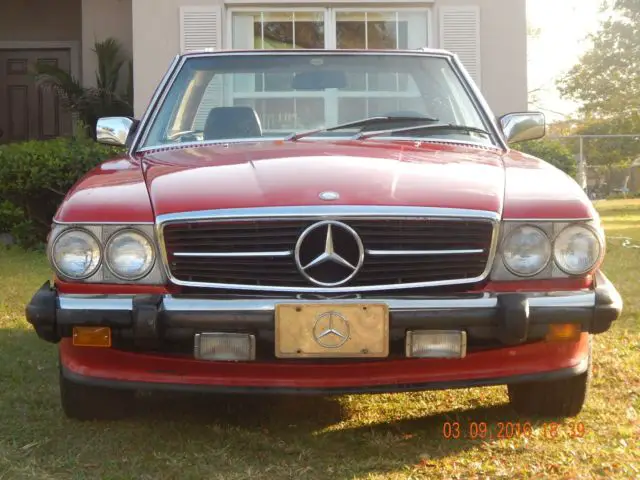 mercedes benz 1987 sl 560 sl roadster