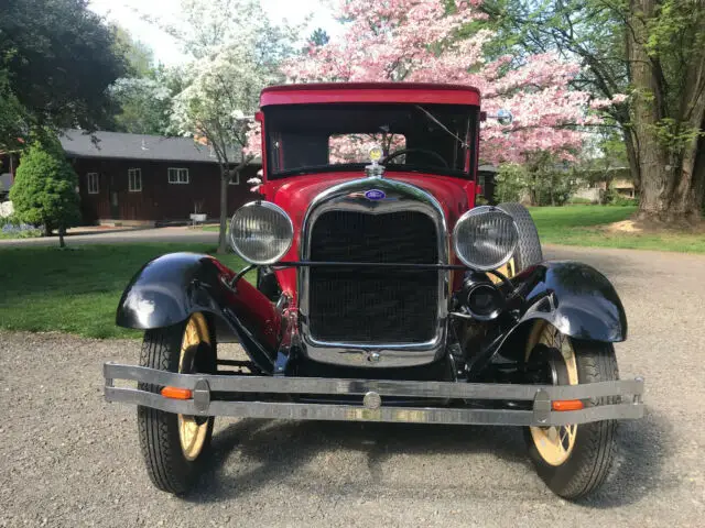 1929 ford model a coupe with rumble seat