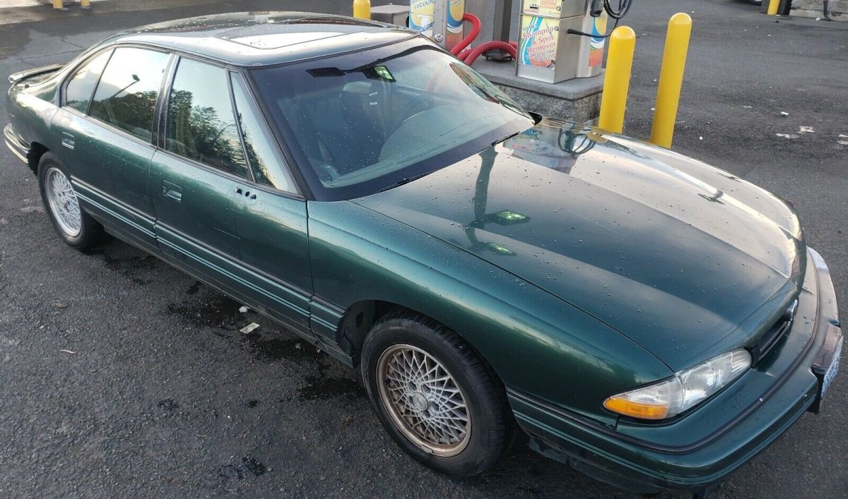 1994 pontiac bonneville sedan green fwd automatic se