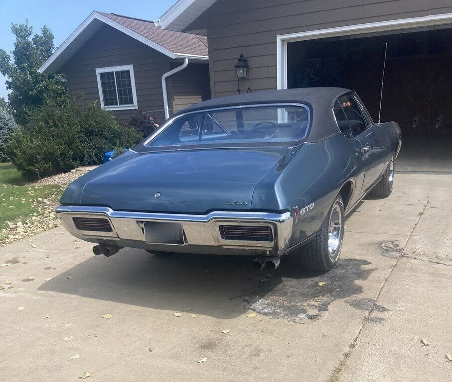 1968 pontiac gto 400 v8 4-speed coupe
