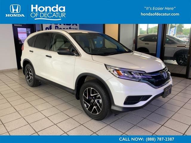 certified 2016 honda cr-v awd se decatur, al 35601 for sale in decatur, alabama