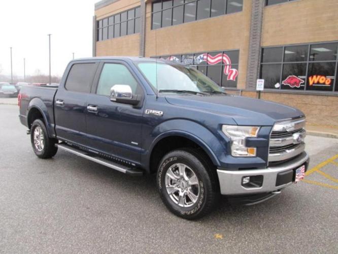 2015 ford f-150 lariat 4x4 lariat 4dr supercrew 5.5 ft. sb for sale in fayetteville, arkansas