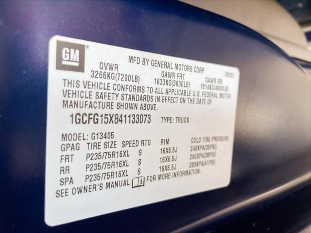2004 chevrolet express 1500 cargo