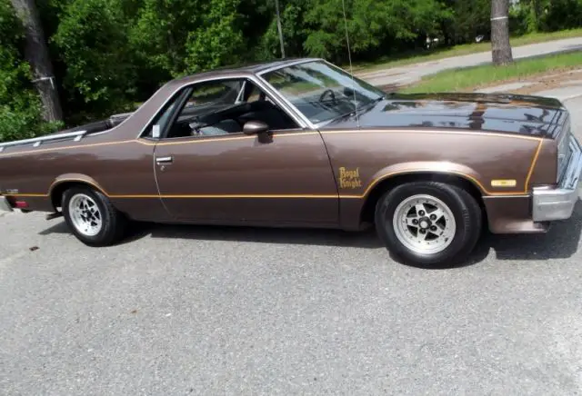 1983 chevy el camino ss with z16 royal knight option original un-restored