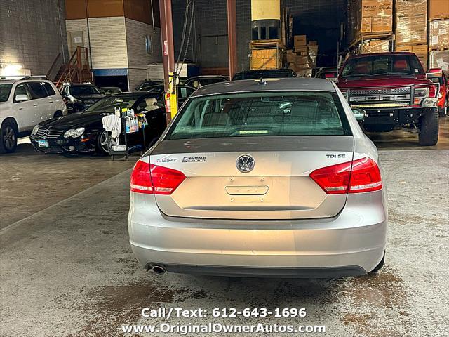 2013 volkswagen passat 2.0 tdi se w/ sunroof