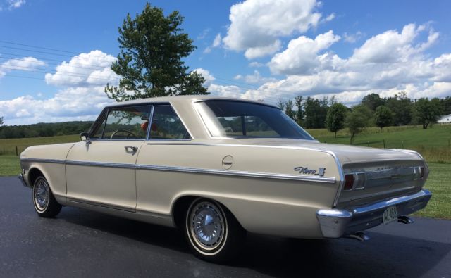 1965 chevy ii nova! 6 cyl, auto trans! same owner for past 30 years until now!