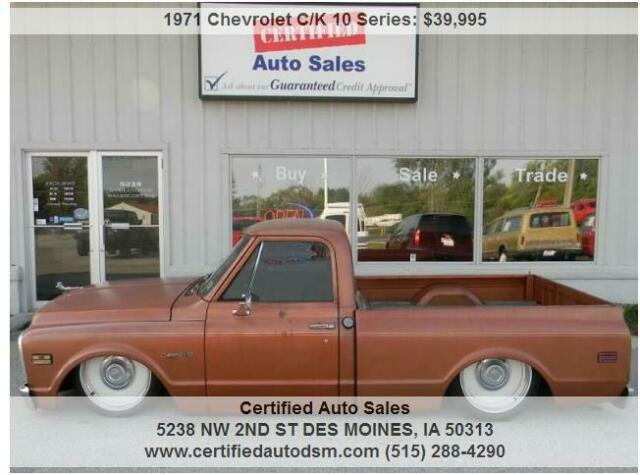 1972 chevy c10 short box custom & bagged