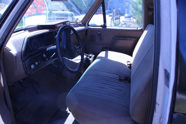 1990 ford f-350/f-379 ambulance/swat truck drw lwb reg cab 7.3l diesel black
