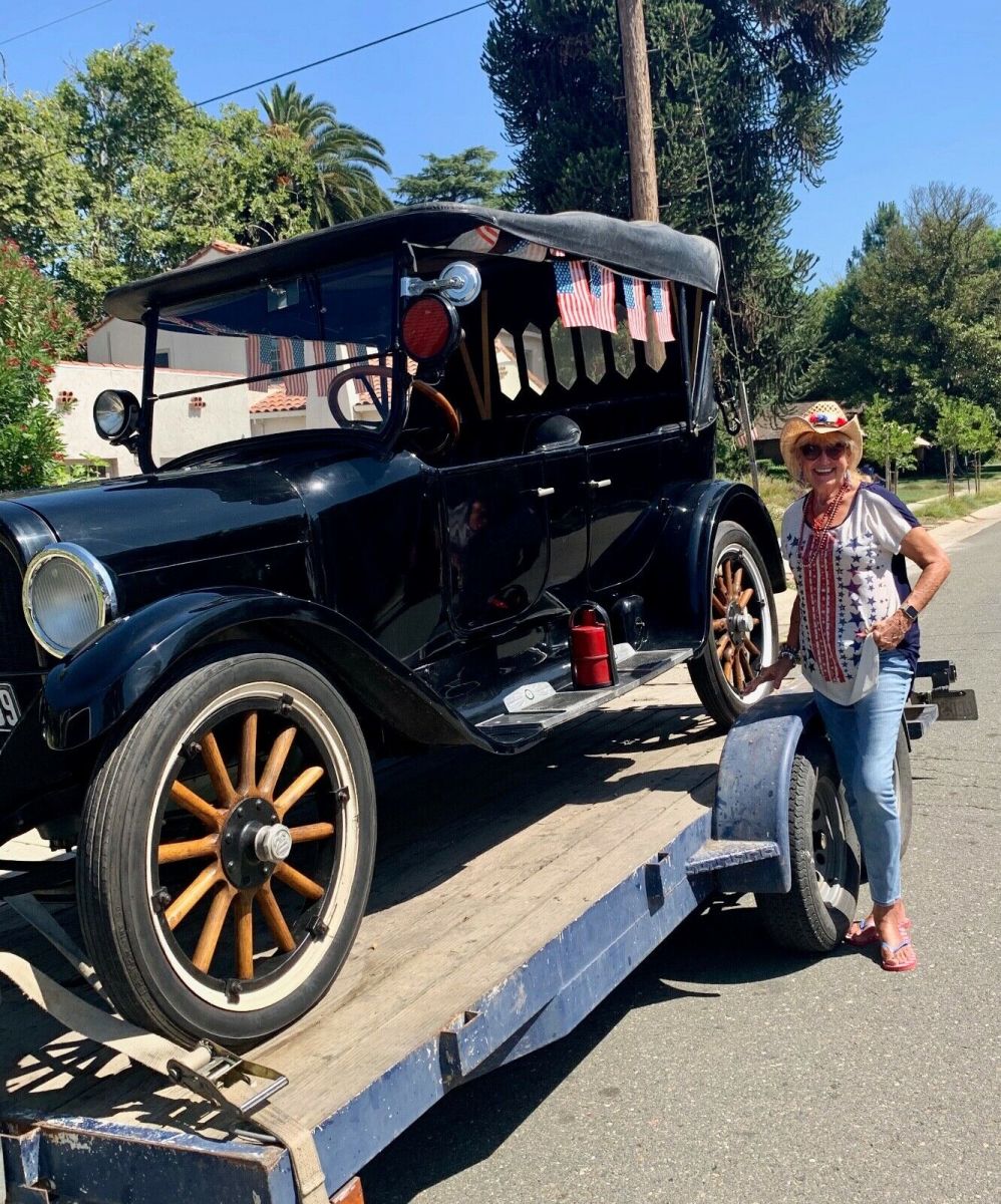 1923 dodge brothers fire chief's 4-door touring car, antique, convertible