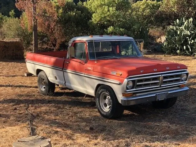 1972 ford ranger 250 automatic camper edition