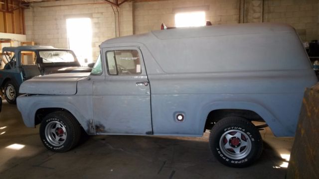 panel truck v8 auto mag wheels leather seats