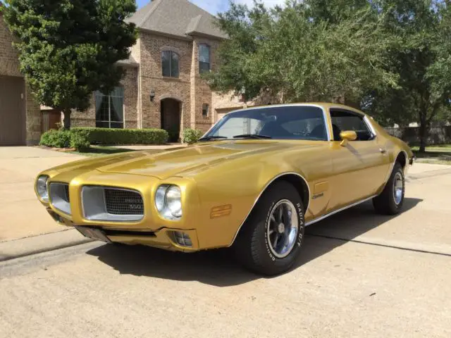 1971 pontiac firebird- no reserve following opening bid