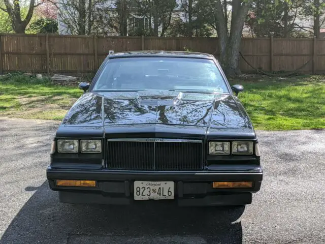 1986 buick grand national w/t-tops and 550+ horsepower