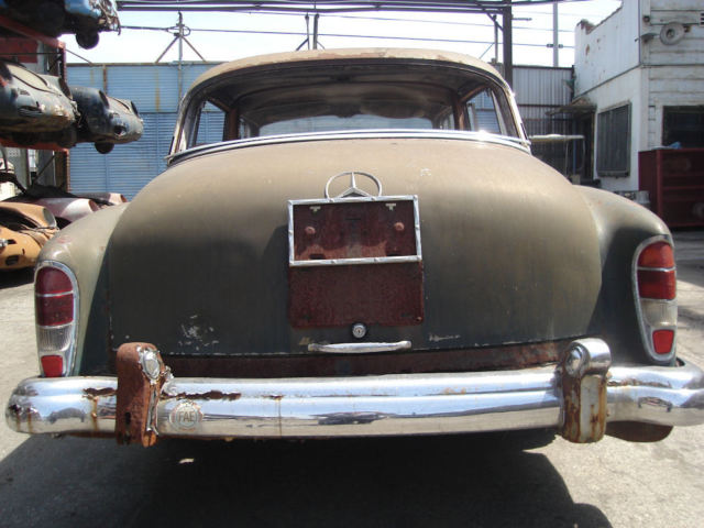 1959 mercedes 300 d rare dividing window project car for restoration