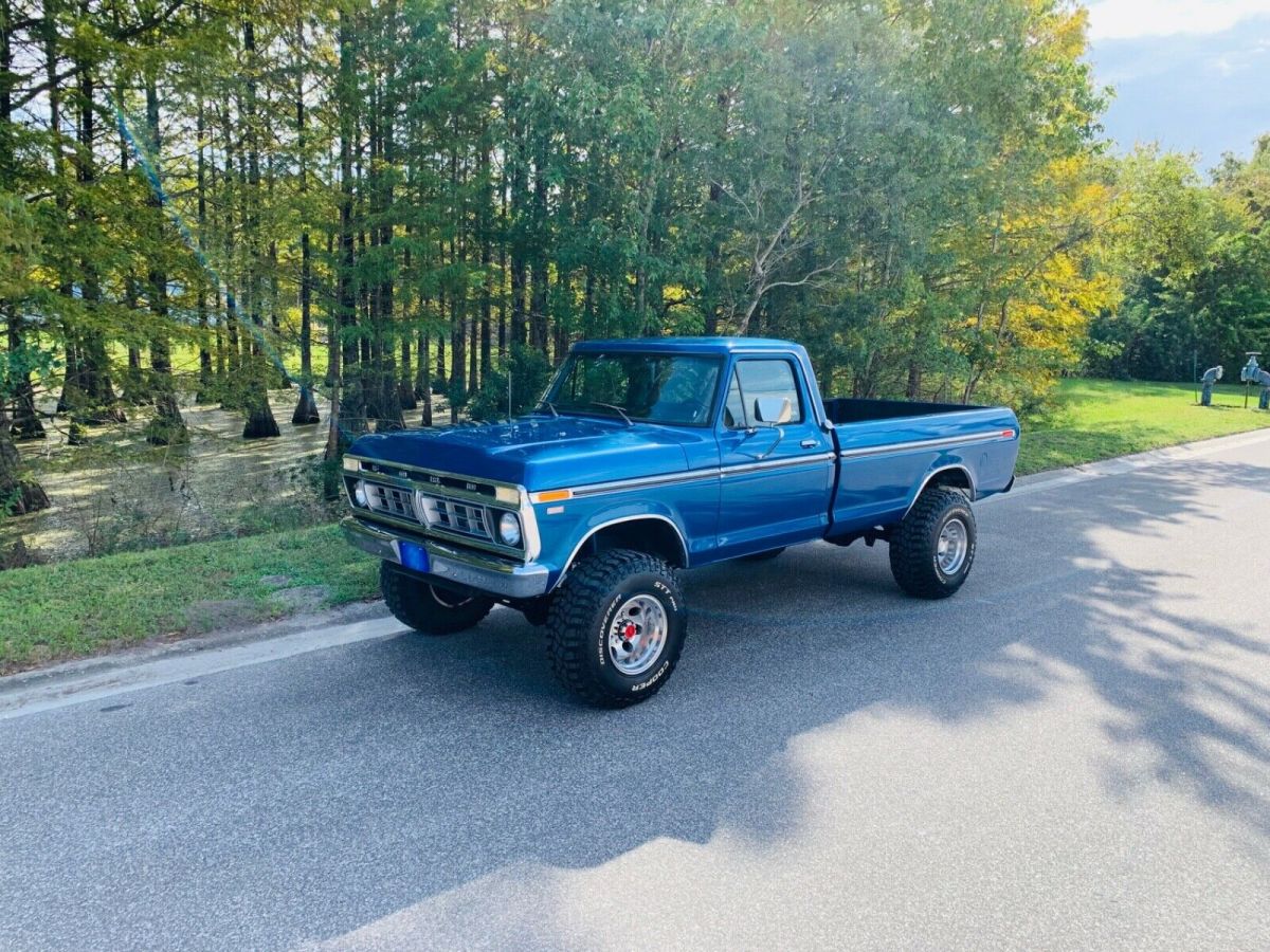 1973 ford f-250 xlt 4x4 ranger high boy